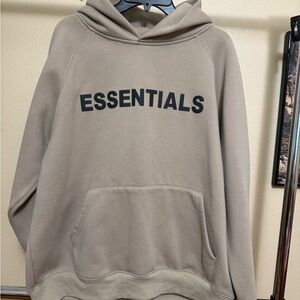 Essentials Beige Hoodie for Men Replica